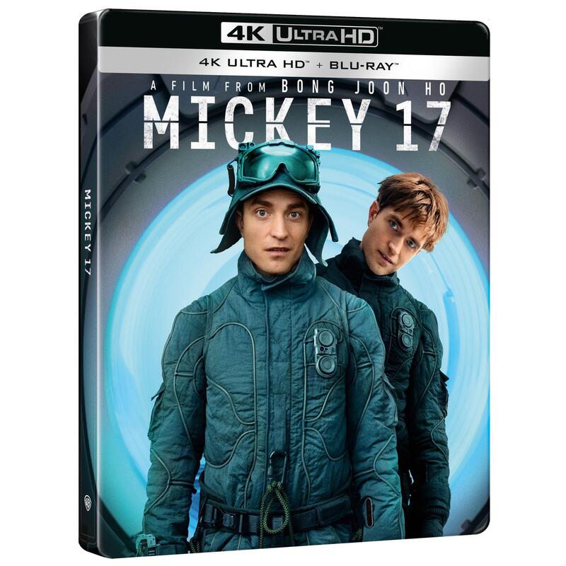 Pelicula Mickey 17 (4k Uhd+Bd) Ed. Metálica Blu-Ray