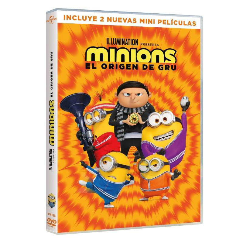 Pelicula Minions 2: El Origen De Gru - Dvd Dvd