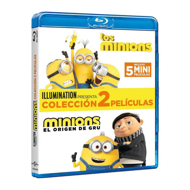 Pelicula Minions Pack 1-2 - Br Blu-Ray