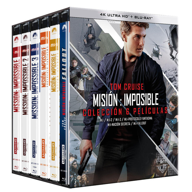 Pelicula Misión Imposible 1-6 (Pack) Blu-Ray