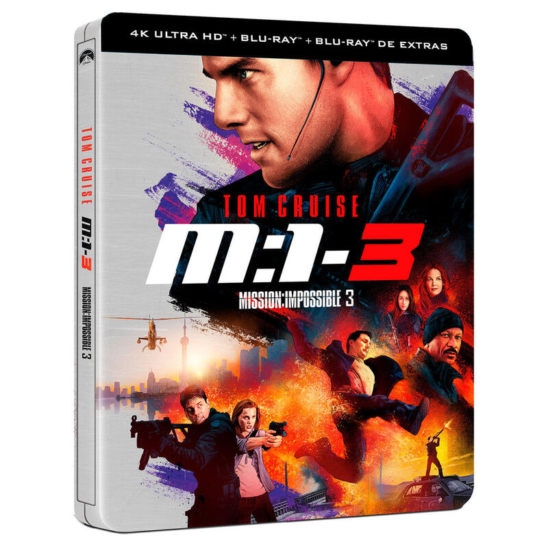 Pelicula Misión Imposible 3 (Steelbook 4k Uhd) - Bd Blu-Ray