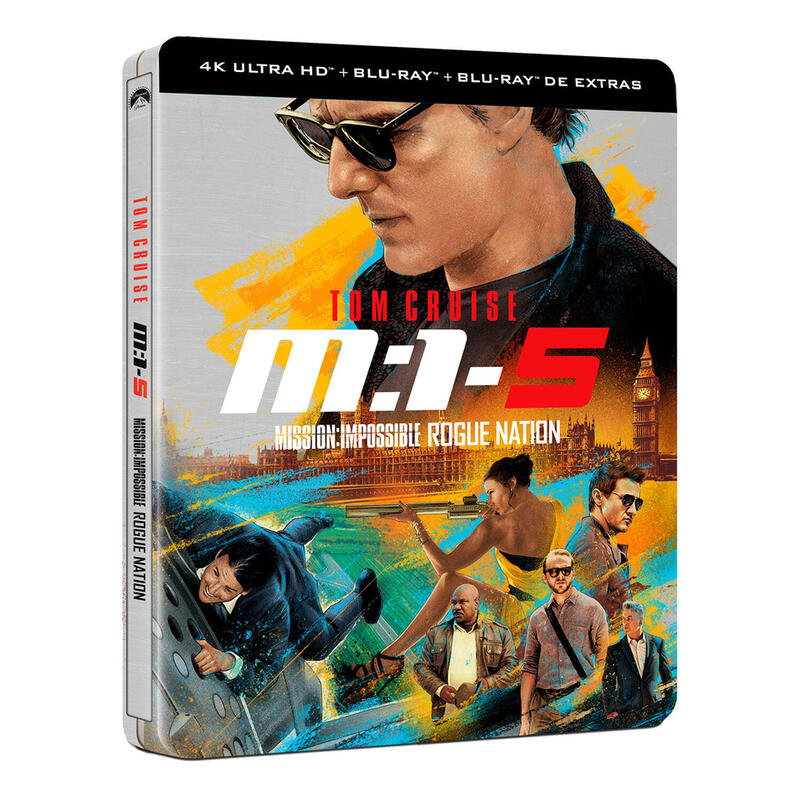 Pelicula Misión Imposible 5 - Nación Secreta (Steelbook 4k Uhd) - Bd Blu-Ray