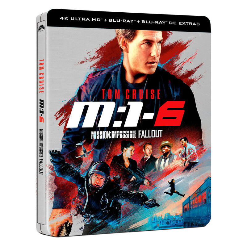 Pelicula Misión Imposible 6 - Fallout (Steelbook 4k Uhd) - Bd Blu-Ray