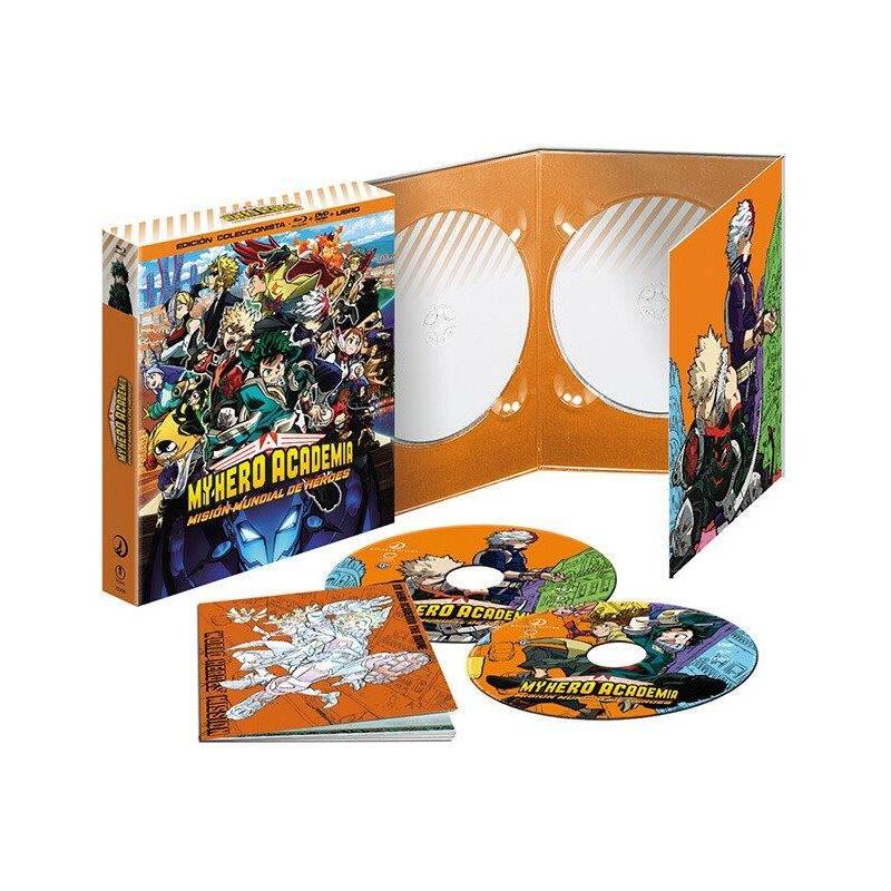 Pelicula My Hero Academia - Misión Mundial De Héroes Edición Especial - Bd Blu-Ray