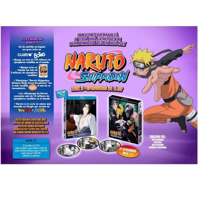 Pelicula Naruto : Shippûden - Box 2 - Dvd Dvd