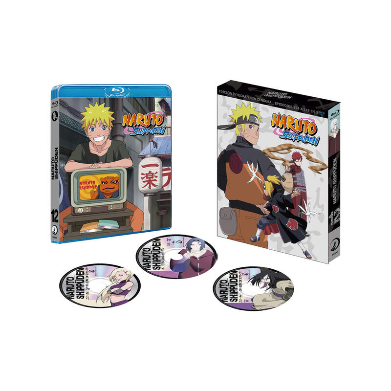 Pelicula Naruto Shippuden Box12 (294-319) - Bd Blu-Ray