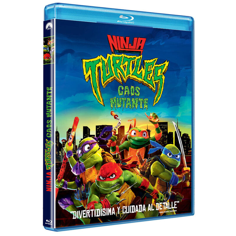 Pelicula Ninja Turtles - Caos Mutante - Bd Blu-Ray