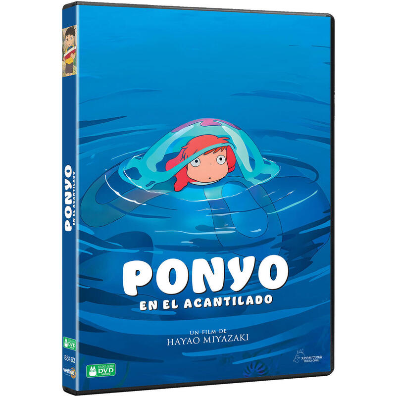Pelicula Ponyo En El Acantilado (Dvd) Dvd