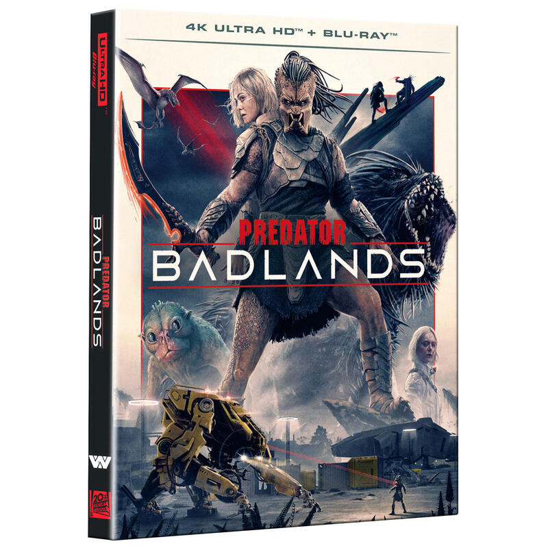 Pelicula Predator Badlands (4k Uhd + Bd) - Bd Blu-Ray