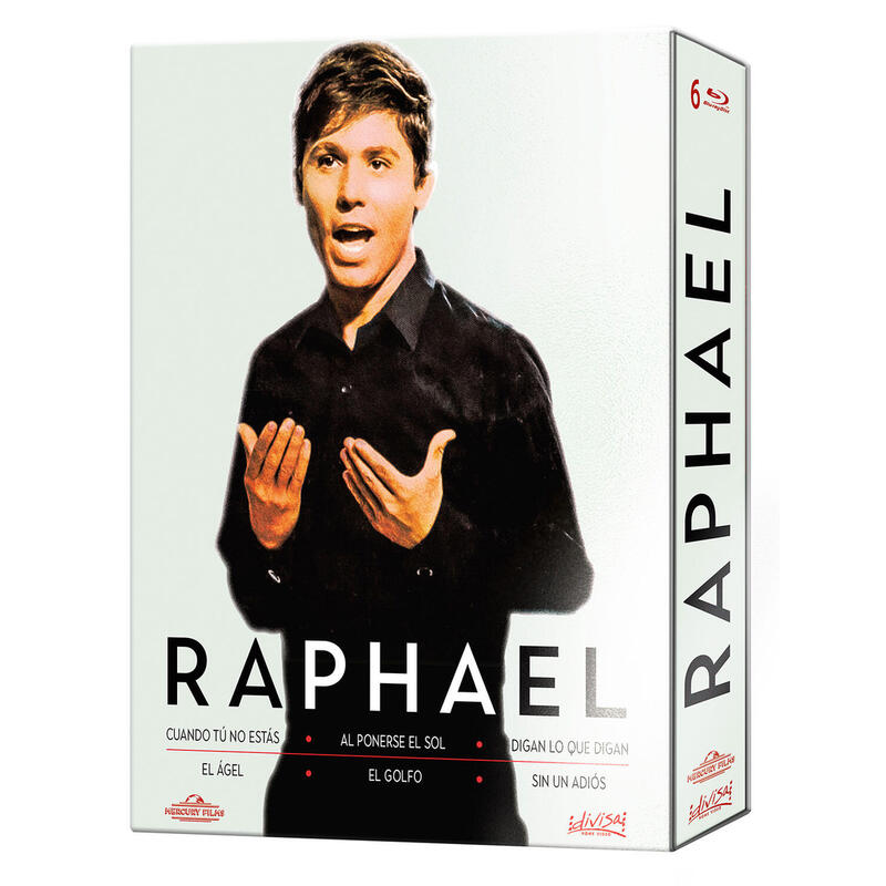 Pelicula Raphael - 6 Películas (Digipack) - Bd Blu-Ray