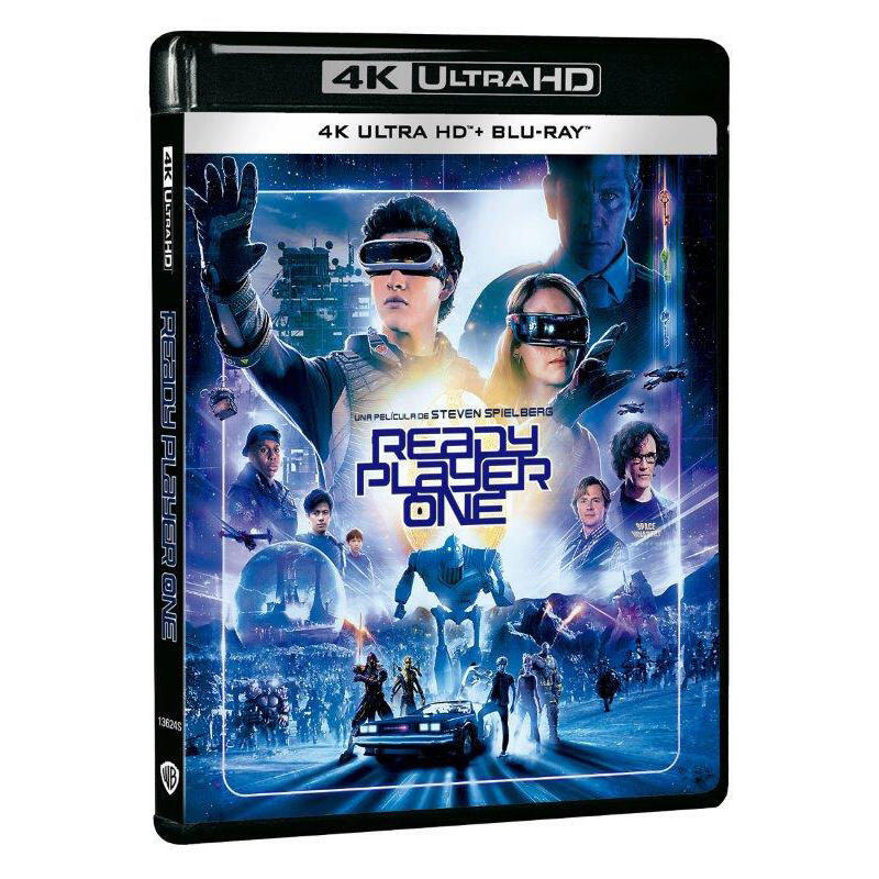 Pelicula Ready Player One (4k Uhd + Blu-Ray) Blu-Ray