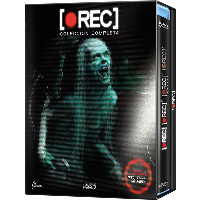 Pelicula Rec - Colección Completa (E.E. Libro) - Bd Blu-Ray