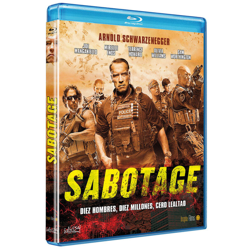 Pelicula Sabotage Blu-Ray