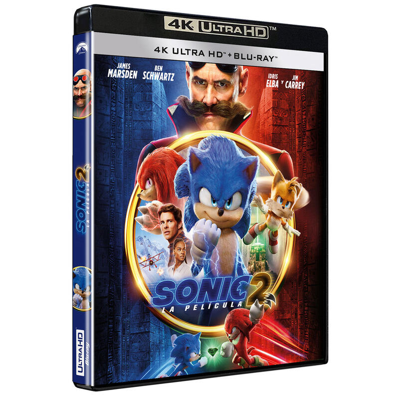 Pelicula Sonic 2 - La Película (4k Uhd) - Bd Blu-Ray