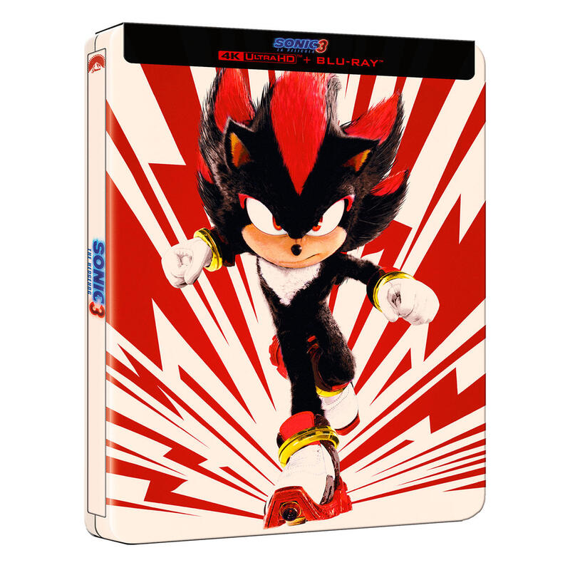 Pelicula Sonic 3 - La Pelicula Steelbook 2 Shadow - Bd Blu-Ray