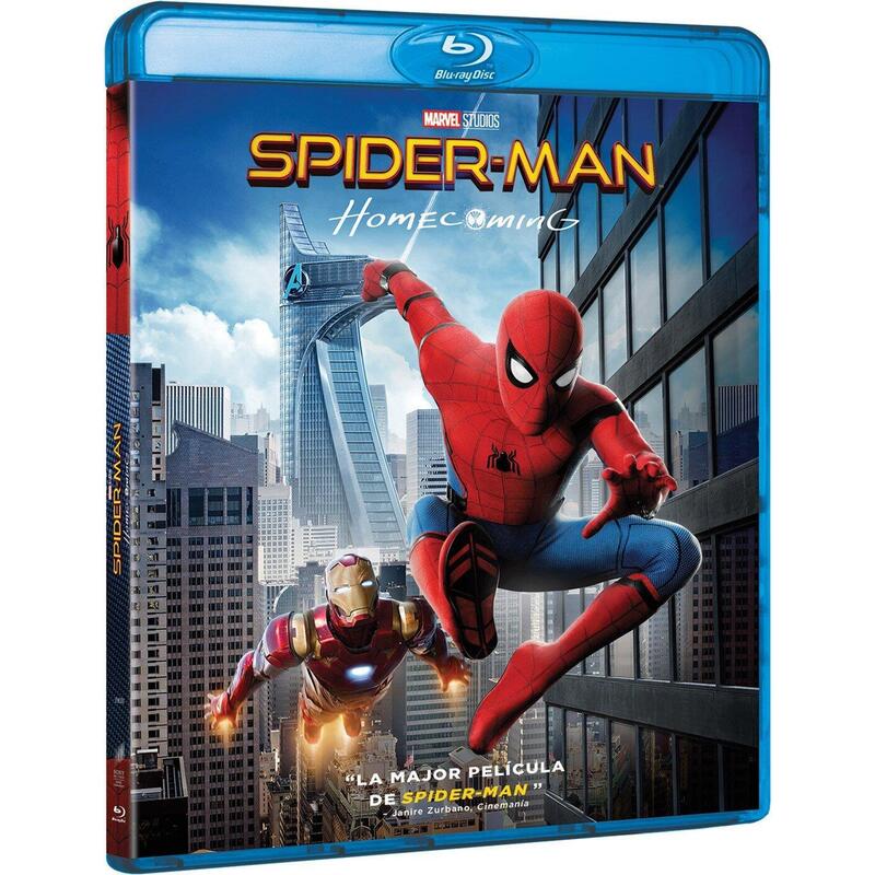 Pelicula Spider-Man: Homecoming Blu-Ray