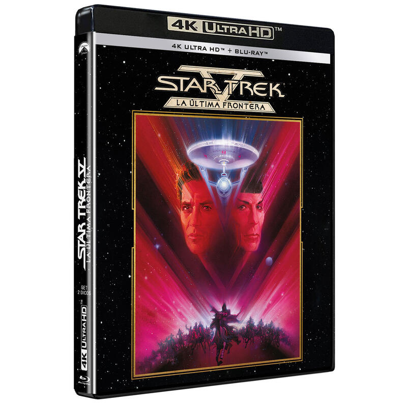 Pelicula Star Trek V - La Última Frontera (4k Uhd + Bd) - Bd Blu-Ray