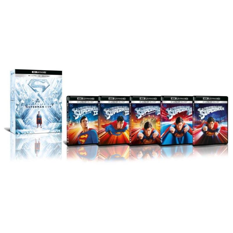 Pelicula Superman I-Iv (4k Uhd + Bd) Blu-Ray