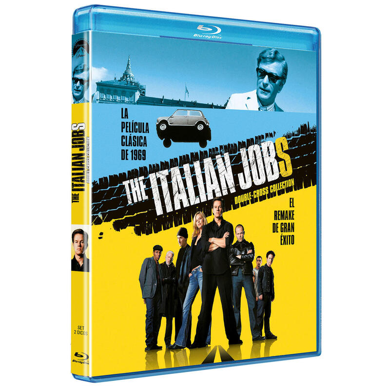 Pelicula The Italian Jobs (1969/2003) (Pack) - Bd Blu-Ray