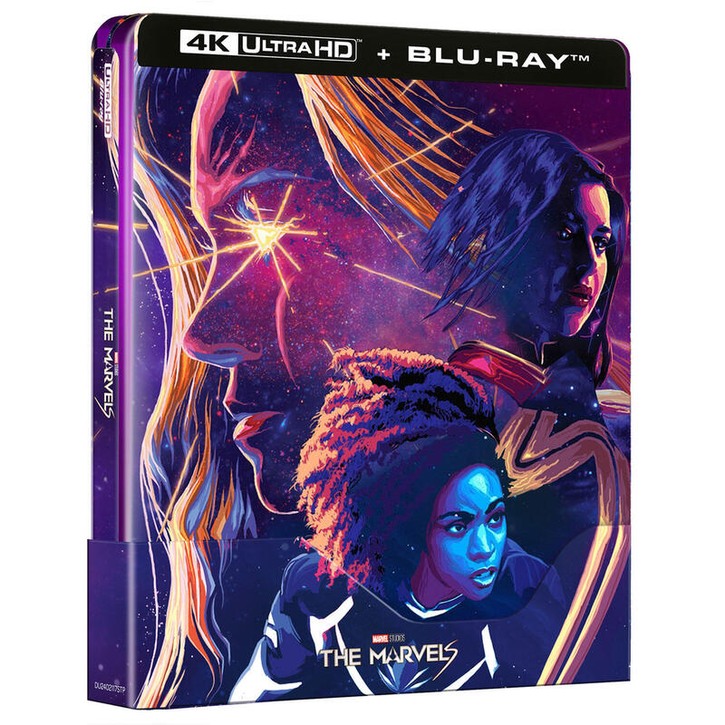 Pelicula The Marvels (Steelbook 4k Uhd) - Bd Blu-Ray