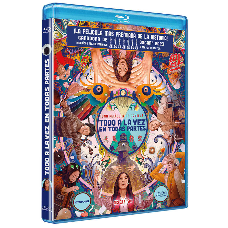 Pelicula Todo A La Vez En Todas Partes - Bd Blu-Ray