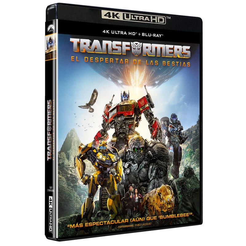 Pelicula Transformers - El Despertar De Las Bestias (4k Uhd) - Bd Blu-Ray