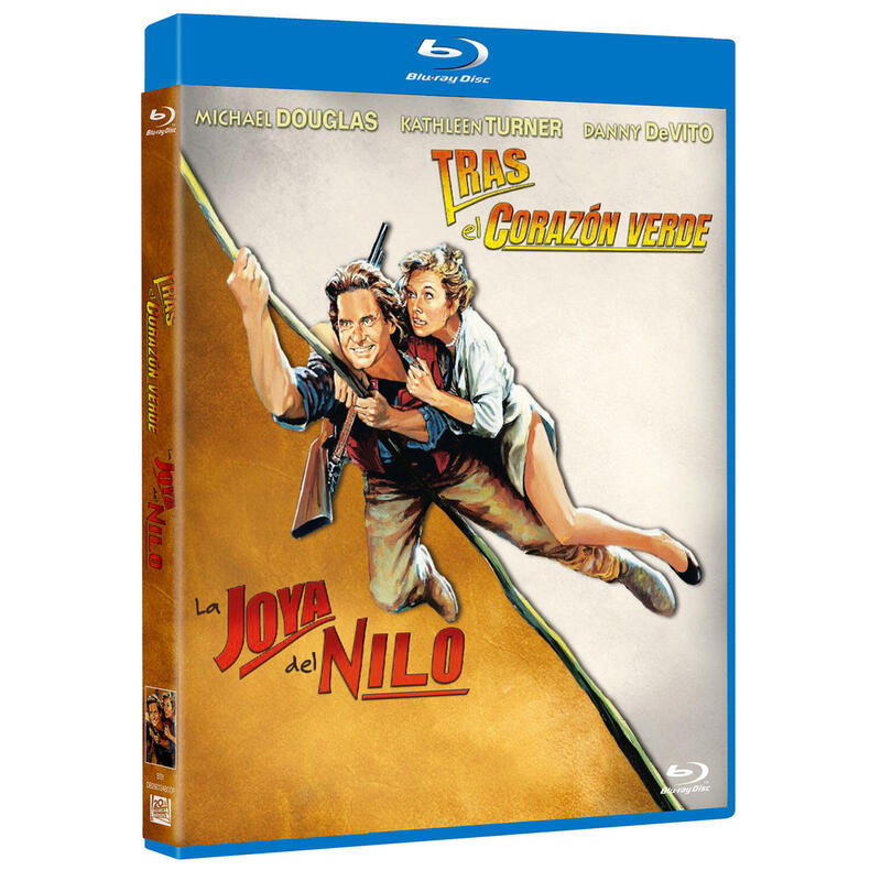 Pelicula Tras El Corazón Verde + La Joya Del Nilo - Bd Blu-Ray