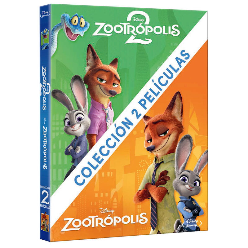 Pelicula Zootropolis - Colección 2 Películas - Bd Blu-Ray