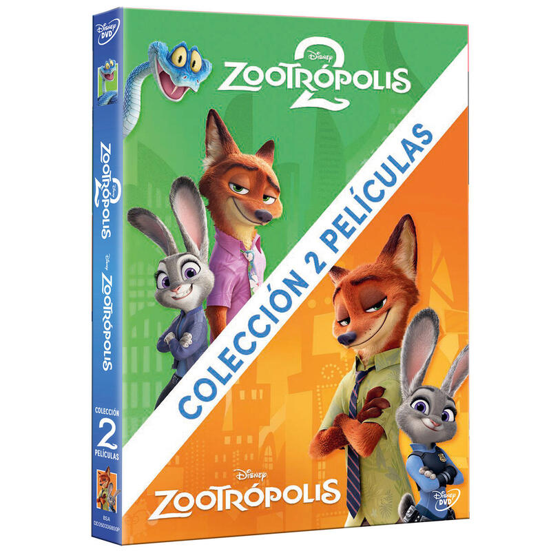 Pelicula Zootropolis - Colección 2 Películas - Dvd Dvd
