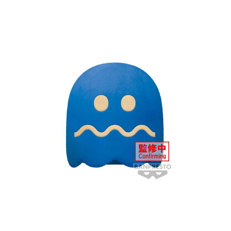 Peluche Banpresto: Pac Man Super Big Plush Blue Ghost