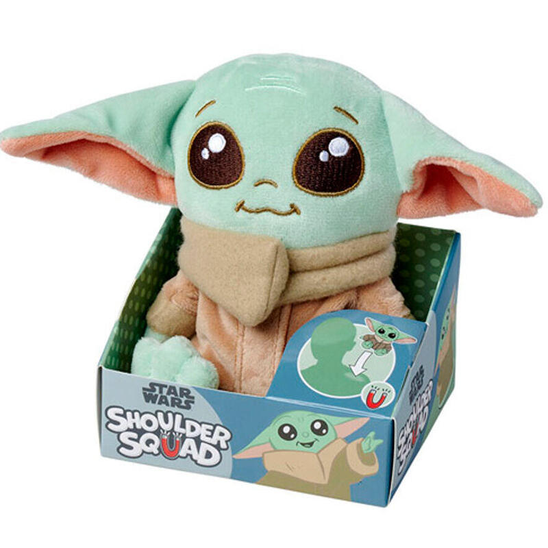 Peluche Hombro Grogu Star Wars 12cm