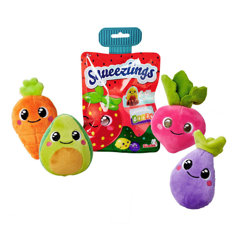 Peluche Pack De 24 Unidades Sorpresa Squeezlings Surtido