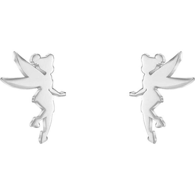 Pendientes Campanilla Disney Plata