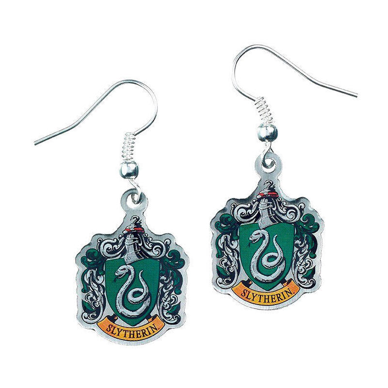Pendientes Slytherin Crest Harry Potter
