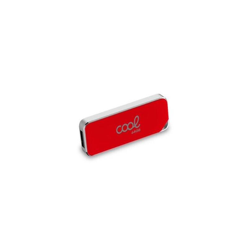 Pendrive 64gb Usb 2.0 Cool Board Rojo