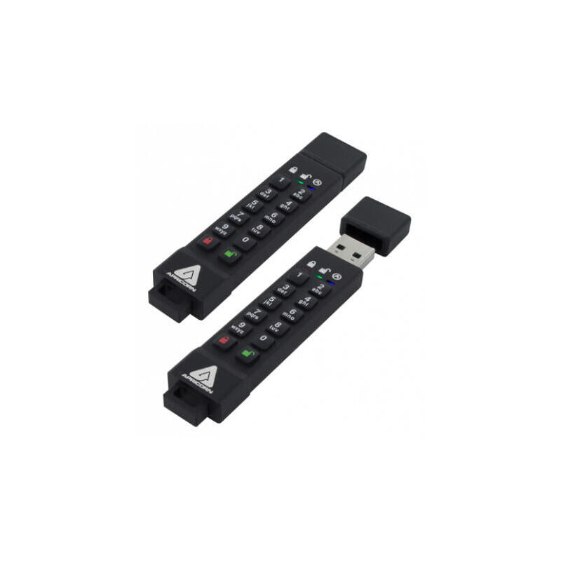 Pendrive Apricorn Usb 3.0 64gb Securekey 3z, 256bit Aes, Ip57,