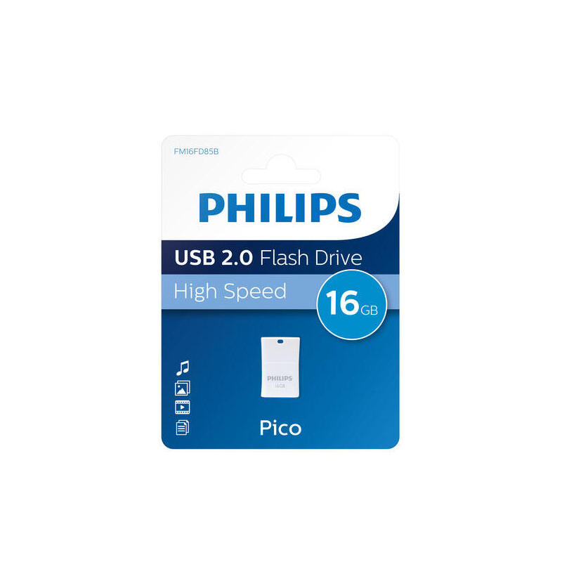 Pendrive Philips Usb-Stick 16gb 2.0 Usb Pico