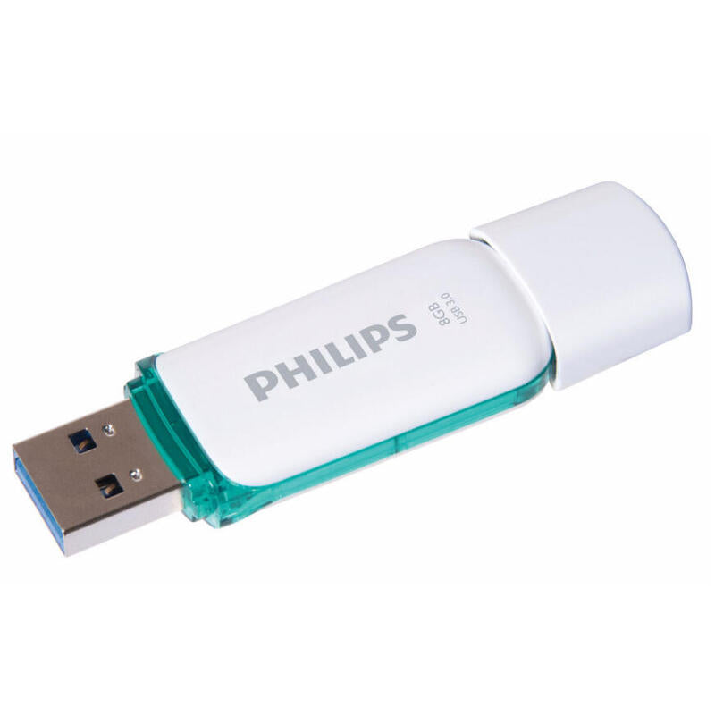 Pendrive Philips Usb-Stick 8gb 3.0 Usb Snow Super Fast Green