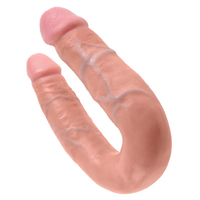 King Cock Pene Doble Penetración Medio 5,5 - Color Natural