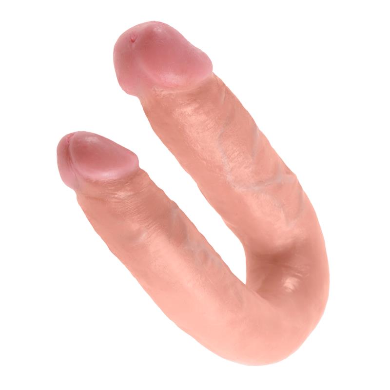 King Cock Pene Doble Penetración Medio 5,5 - Color Natural
