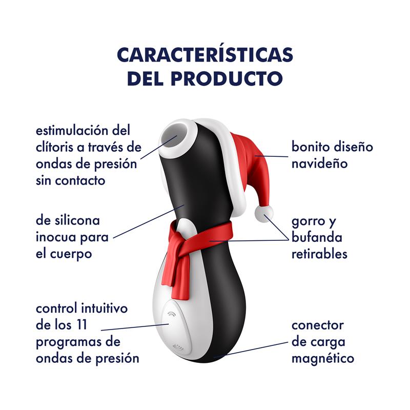 Succionador Penguin Holiday Edition - Edición Navidad