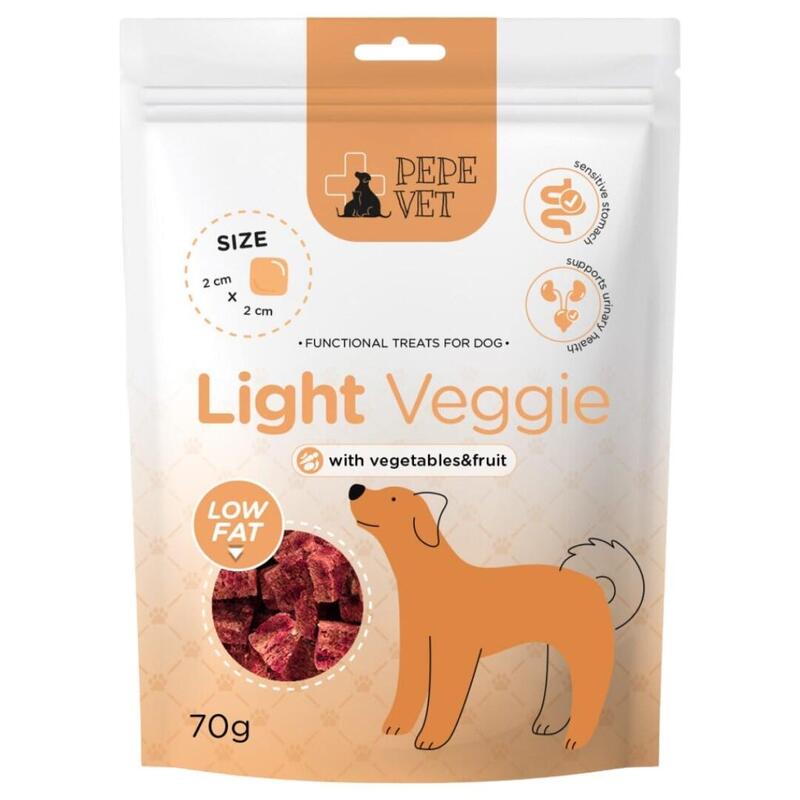 Pepe Vet Golosinas Para Mascotas Vegetarianas Ligeras 70g