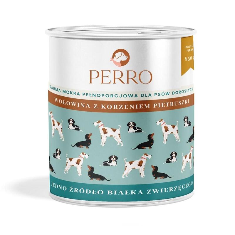 Perro Beef With Parsley Root - Comida Húmeda Para Perros - 850g