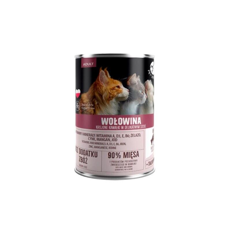 Pet Republic Adult Beef - Comida Húmeda Para Gatos - 400g