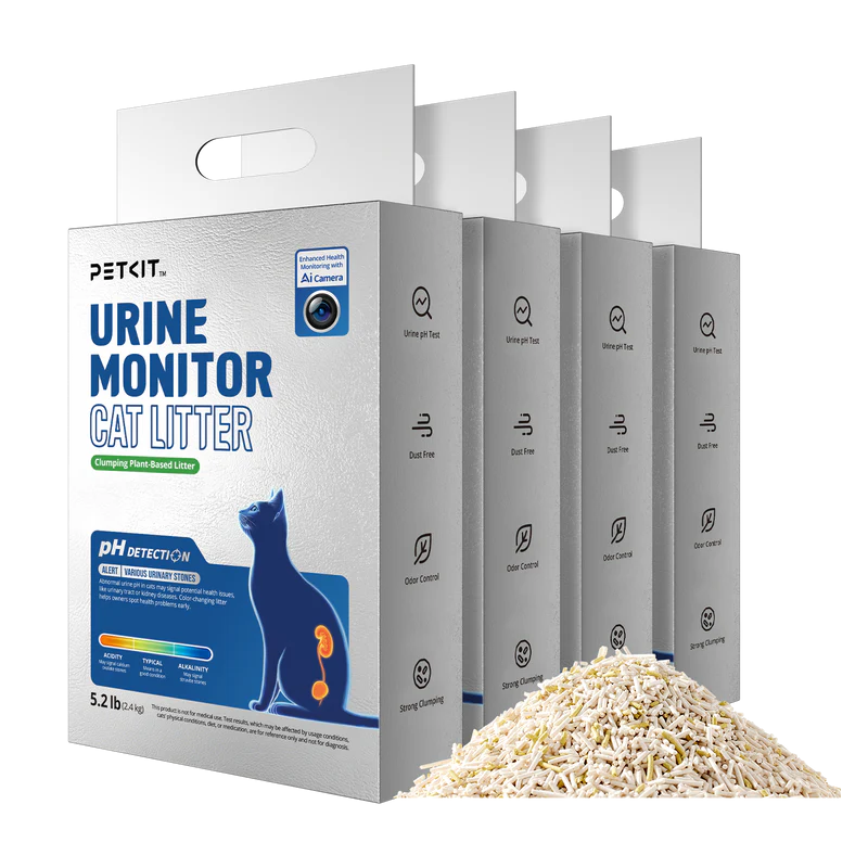 Petkit Urine Monitor Cat Litter, 4 Bags