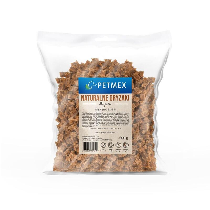 Petmex Miesne Treneki Z Gesi Para Perro 500g