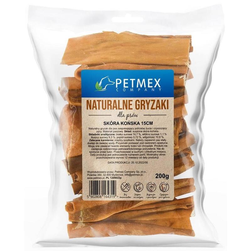 Petmex Skóra Konska 15cm - Przysmak Dla Psa - 200g