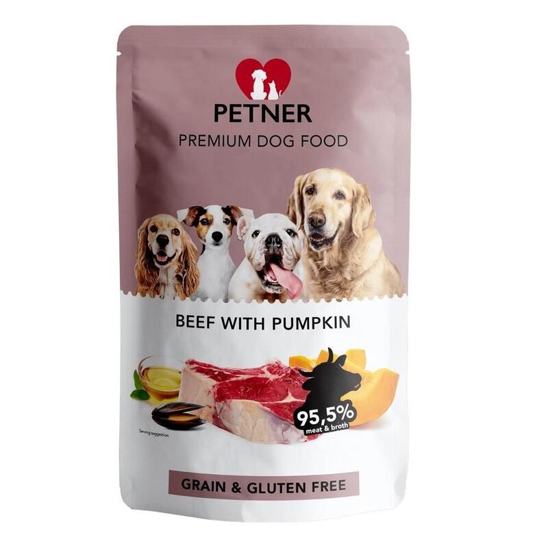 Petner Wolowina Z Dynia Mokra Karma Para Perro 500g