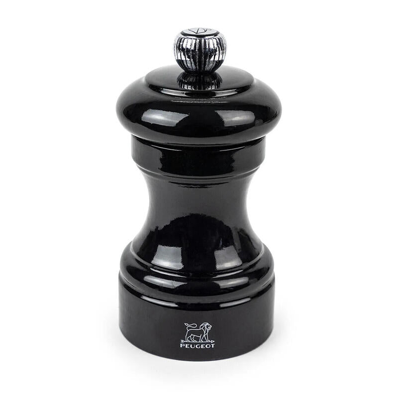 Peugeot Bistro Pfeffermhle 10 Cm Schwarz Lackiertes Holz