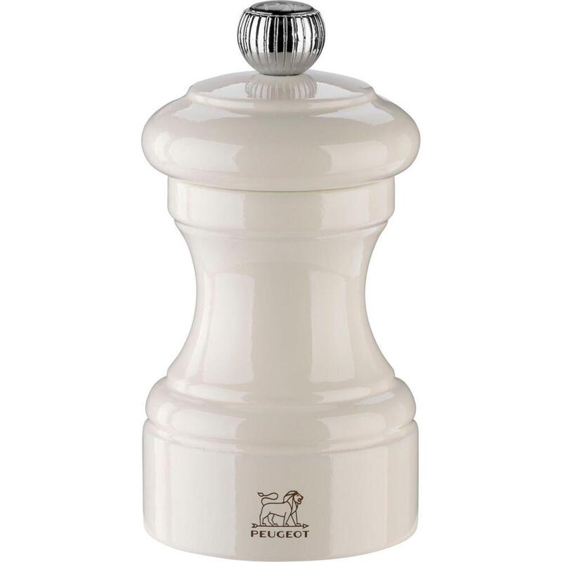 Peugeot Bistro Pfeffermühle 10 Cm Elfenbein Lackiert Holz